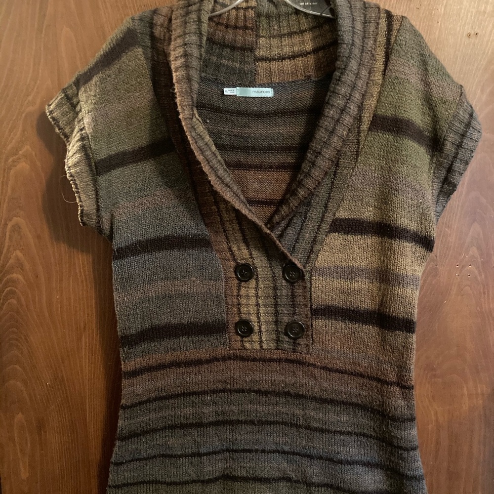 Sweater dress.